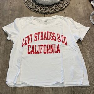 Levis Crop T Shirt